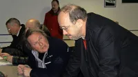 Različni pogledi Aljoše Tomaža (desno) in Bogdana Orla (JK Koper) 
na razvoj nacionalnih vadbenih centrov so privedli do odstopa 
prvega moža jadralne zveze. 