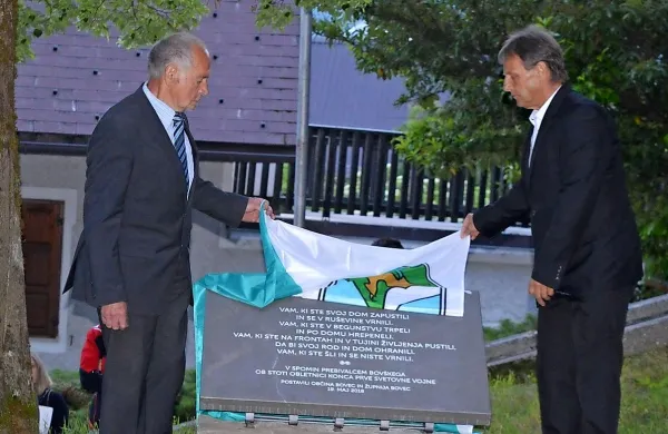 Obeležje trpečim Bovčanom