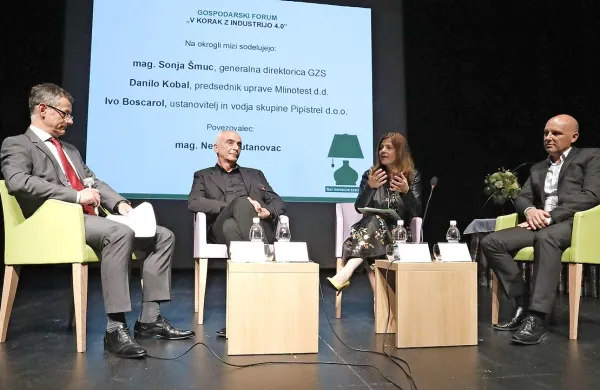 Naslov letošnjega gospodarskega foruma v okviru srečanja gospodarstvenikov Primorske je bil V korak z industrijo 4.0.