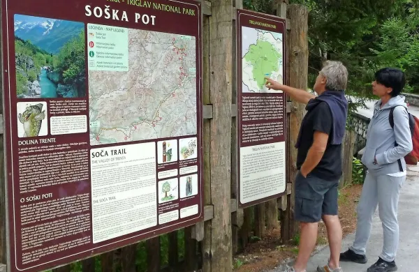  V Posočju se obisk in število nočitev že več let povečujeta  hitreje, 
kot je povprečje v Sloveniji. 