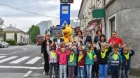 Prikazovalnika hitrosti so se razveselili tudi v Hruševju.