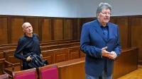 Igor Bavčar in Miroslav Golubić (levo) sta v svojih zagovorih zavrnila očitke iz obtožbe.