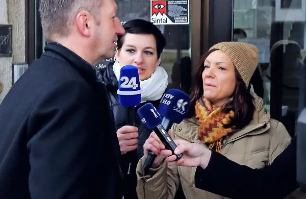 Koprski župan Boris Popovič in novinarka Eugenija Carl konec junija skupaj  na zatožno klop 