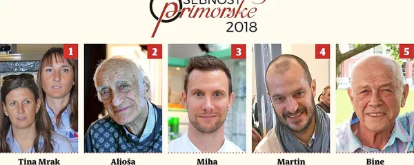 Maj ponuja pet možnosti, a šest osebnosti