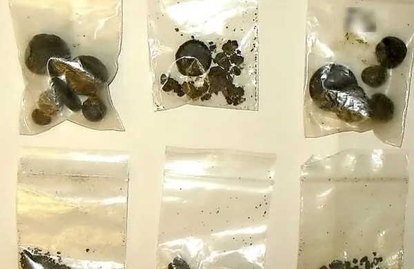 Policisti so med hišno preiskavo pri Koprčanu zasegli tudi nekaj 
gramov konoplje in konopljine smole. 