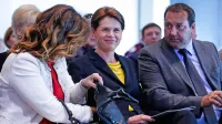 Marko Bandelli ob predsednici stranke Alenki Bratušek