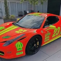 Ferrari 485 spider ekipe Orange Madness