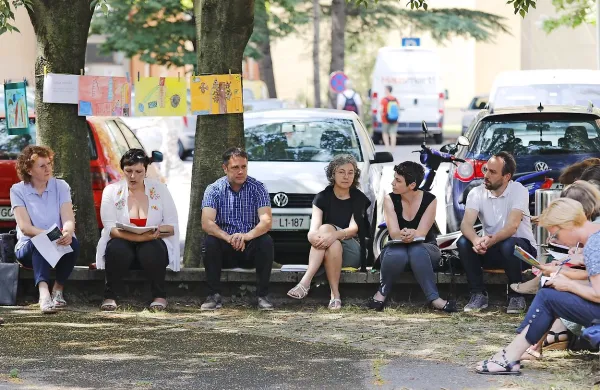 Ekipa občinske uprave ter zunanjih sodelavcev je idejne zasnove 
prenove snovala 20 mesecev.