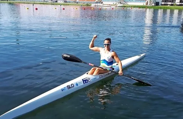 Anja Osterman je na zadnji tekmi svetovnega pokala v Duisburgu 
pokazala spodbudno formo. 
