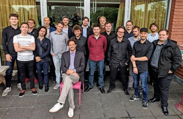 Big band Gverillaz, pred štirimi leti ustanovljen v Novi Gorici,  je slavil v Amsterdamu. 