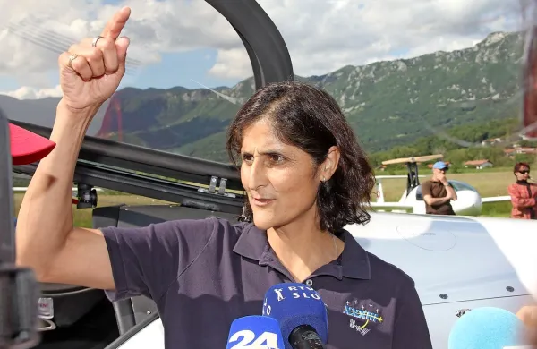 Sunita Williams je leta 2013 obiskala Slovenijo. Letos bo spet 
poletela v vesolje.
