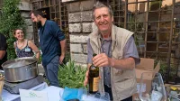 Vinar Stanko Milič je navdušil z vitovsko iz najstarejšega vinograda 
na Krasu.
