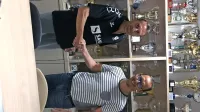 Tako sta si v roke segla Peter Mičović (levo) in predsednik kluba 
Aljoša Bertok.
