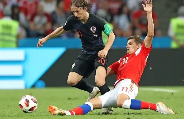 Ob dobrih igrah hrvaške reprezentance je tudi Luka Modrič eden 
od kandidatov za prestižni naziv najboljšega igralca na svetovnem 
prvenstvu.
