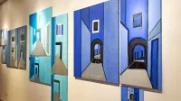 Razstava Piran - Pirano je nastala v sodelovanju Obalnih galerij in piranske Italijanske skupnosti. 