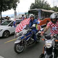 Hrvaško in Francijo prežema navijaška vročica