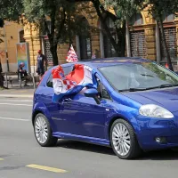 Hrvaško in Francijo prežema navijaška vročica