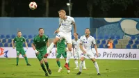 Žiga Lipušček je z glavo dosegel svoj krstni prvoligaški zadetek.