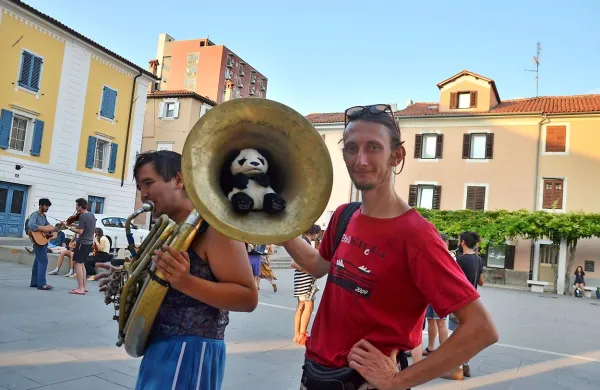 Matija Solce je “srce in glava” Etno Histeria World Orchestra in 
festivala Plavajoči grad.