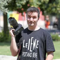 Daniel Škerjanc se je na avdiciji za snemalca Hijen prebil med 
deset finalistov.