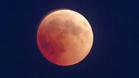Popoln Lunin mrk, fotografiran v Kopru.