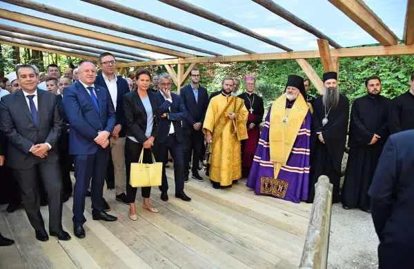 Na slovesnosti pri Ruski kapelici izpostavili pomen miru