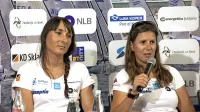 Jadralki Veronika Macarol in Tina Mrak (desno) 

