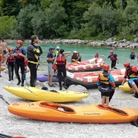 Na Soči je sicer gneča, toda turisti so  zadovoljni. 