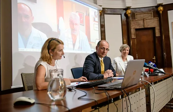 Novinarska konferenca Nacionalnega inštituta za otroške srčne 
bolezni