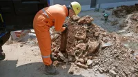V Kostanjevici na Krasu so pri vrtcu našli skoraj 50 kilogramov težki italijanski  granati   iz prve svetovne vojne. 