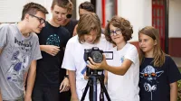 Na taboru ustvarja 30 mladih filmskih navdušencev.