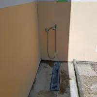Tudi v ankaranskem kampu so poskrbeli za prostor, kjer je možno 
okopati domačega ljubljenčka. 