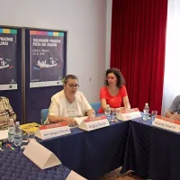 Solinarski praznik so včeraj napovedali:  direktorica Avditorija 
Dragica Petrovič,  piranska podžupanja Vojka Štular, Barbara 
Jakomin, Avditorij Portorož, in  Klavdij Godnič (z leve).