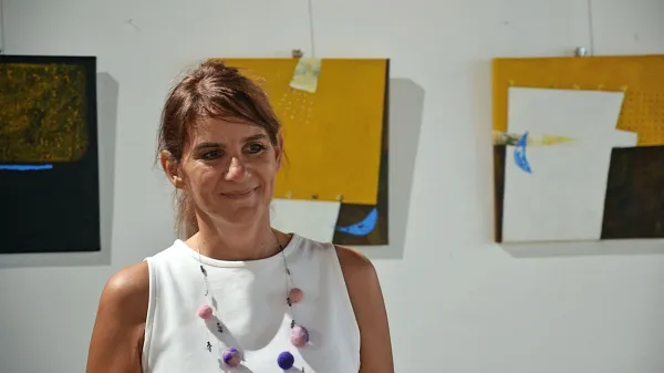 Jani Štok je razstavo v Pretorski palači prinesla zmaga na lanskem 
ex-temporu v Kopru.