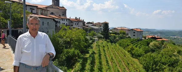 

Roberto Gaudio je navdušen nad briškimi razgledi.