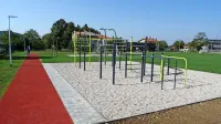 V parku Žaga so postavili orodja za vadbo na prostem in uredili 300 
metrov dolgo tekaško stezo. 