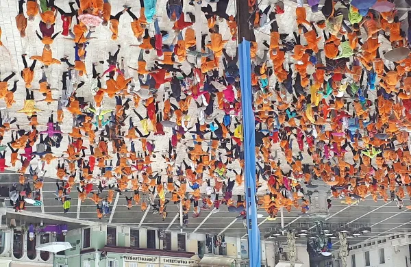 Oranžnim ni pri&scaron;el do živega niti dež