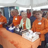 Oranžnim ni pri&scaron;el do živega niti dež