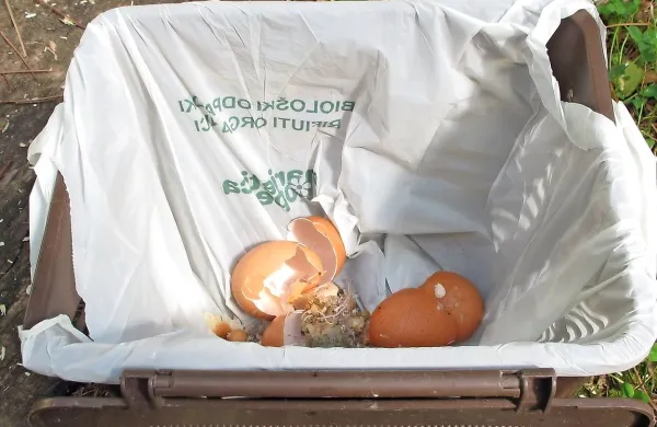 Vrečke za biološke odpadke morajo Koprčani kupovati sami.