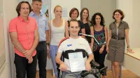Sebastjan je v štirih letih uspešno zaključil šolanje, ki ga je leta 
2012 prekinila huda nesreča na motokros dirki.