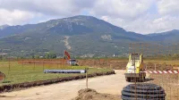 Gradijo ploščad za helikopterje