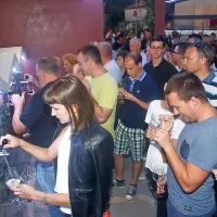 Prva slovenska vinska fontana v nesporni prestolnici Dežele refoška