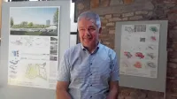 Mitja Bricelj kot  primer vzpostavitve modrega koridorja omeni 
območje Tržaškega zaliva, kjer so slovenski ribiči tradicionalno 
lovili tune.