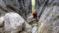Soteska slapov in najglobljih korit