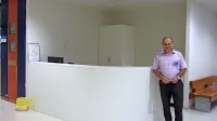 Bolnike bodo na preiskave in na male kirurške posege sprejemali 
na recepciji, ki je že v pogonu zaradi dnevne bolnišnice.  