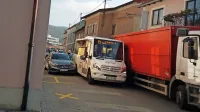 Na Tržaški cesti je stanje zdaj pogosto takšno ...