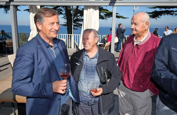 Karl Erjavec, minister za obrambo in predsednik stranke Desus 
včeraj  v Izoli