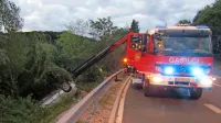 Novogoričan je lani z ukradeno mazdo zapeljal s ceste in se 
poškodoval. 