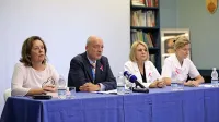    Ukrep so predstavili  (z leve) predsednica sveta zavoda Anita Manfreda, direktor Stanislav Rijavec, strokovna direktorica Dunja Savnik 
Winkler in glavna medicinska sestra Klara Bavčar. 

