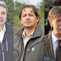 Z leve: David Škabar, Andrej Sila in Jožko Čuk  